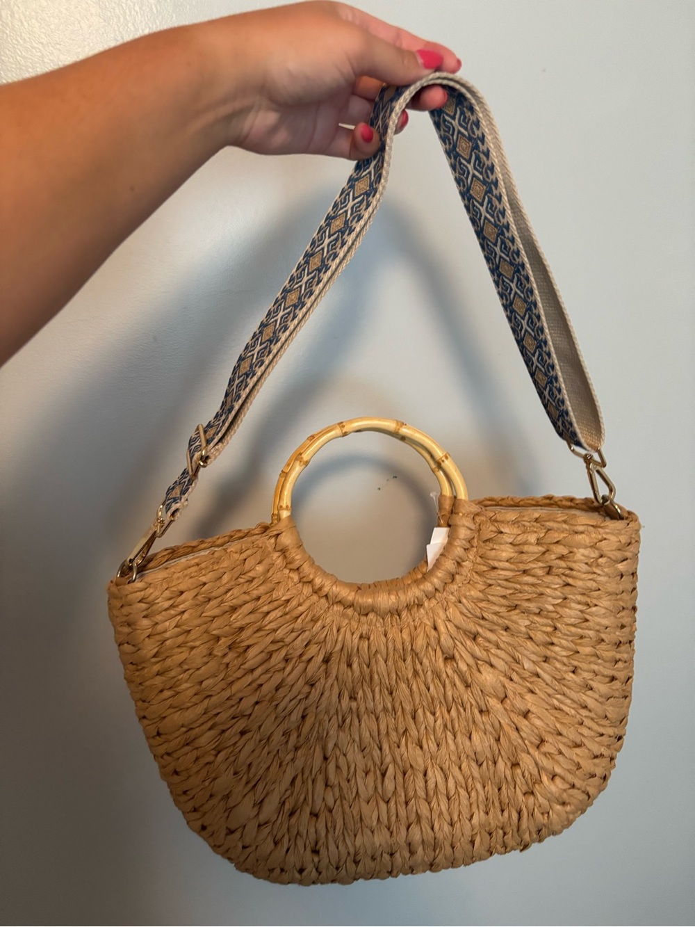 Straw beach bag - Picture 7 of 7